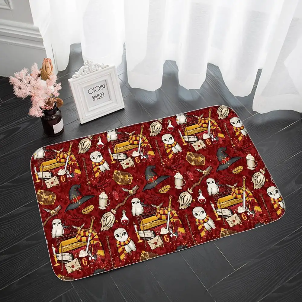 

Floor Mat H-Harryes Entrance Doormat Bath Mats Non-slip Mat Carpets b-potters Carpet Entrance Of House Custom Kitchen Foot Mat