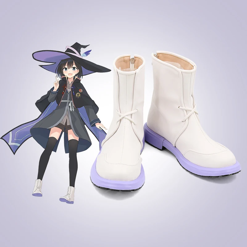 Anime Wandering Witch The Journey of Elaina Cosplay Shoes Saya Boots Shoes Halloween Party Cosplay for Women