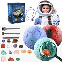 Children's Archaeology Digging Treasure Planet Gem Ore Exploration of The Solar System Mining Science Education Educational Toys