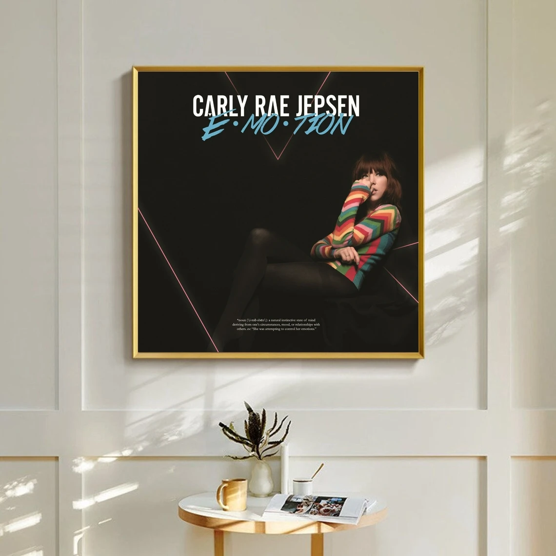 Carly Rae Jepsen Emotion Music Album Poster Canvas Art Print Home Decor Wall Painting ( No Frame )