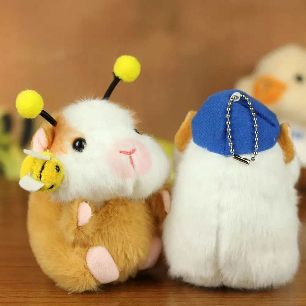 

Multicolor Plush Capybara Keychain Cartoon Guinea Pig Accessories Fluffty Animal Doll Keyring Stuffed Animals