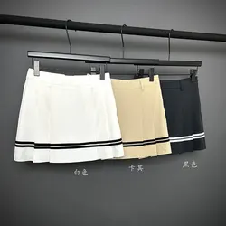 2026 new women's golf skirt spring/summer sports skirt pleated skirt is comfortable, breathable, quick drying, and light proof