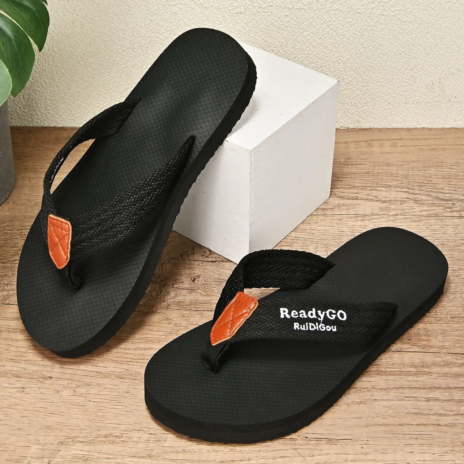 Flip Flops For Men Summer Breathable Beach Shoes Sandals Men Luxury Slides Indoor Non-slip Comfy Plus Big Size Male Slippers 50