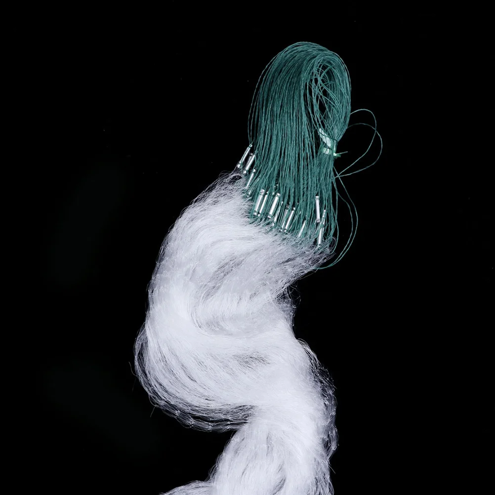 

Single Layer Fishing Net Monofilament Gill Network Float Easy Throw Long Distance Accurate Sink Fish Trap Outdoor Fishing Trap
