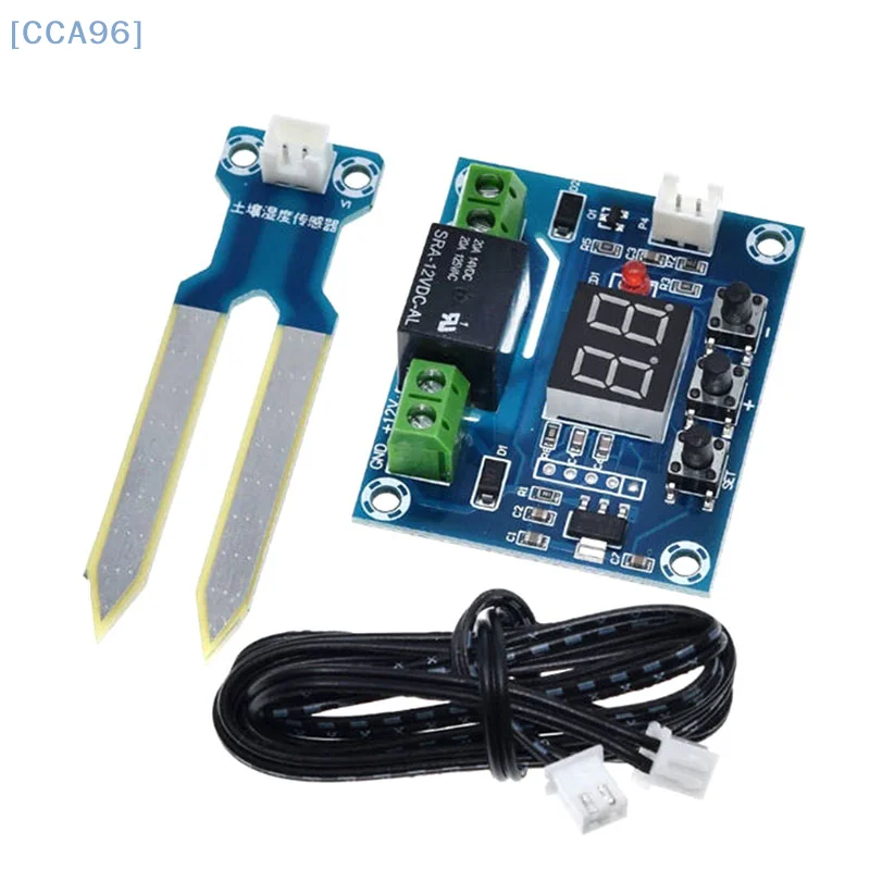 【CCA96】XH-M214 Soil Humidity Controller Module With Precise Digital Display Flowerpot Potted Plants Automatic Watering Sprinkler