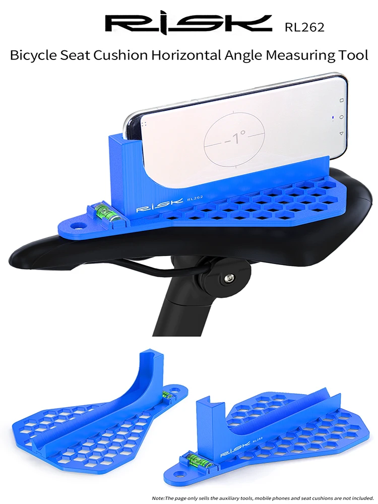 AliExpress RISK Bicycle Saddle Measurement Tool Seat Height Inward Curve Joint Angle Measurement Cycling Equipment Horizontal Angle