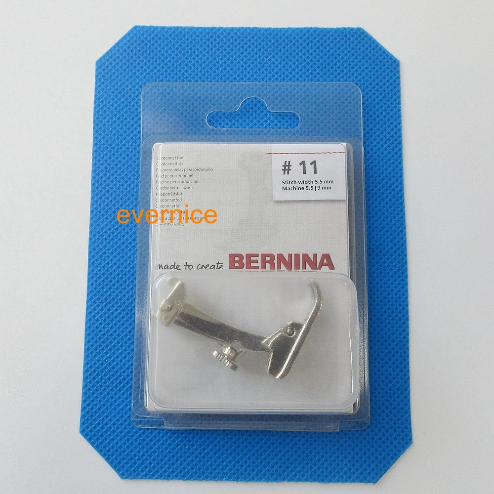 

Оригинальная ножка Bernina Cordonnet # 008456 .73.00 ( # 11N) для машины нового стиля