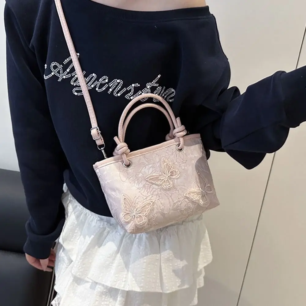 حقائب كتف دانتيل إبداعية مطرزة أنيقة حقائب كروس كاجوال متعددة الوظائف للنساء #4