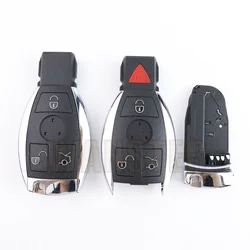 for Mercedes Benz CL SLk CLK C E S Class BGA NEC Dual/Two/2 Battery Car Key Fob Case Shell Housing