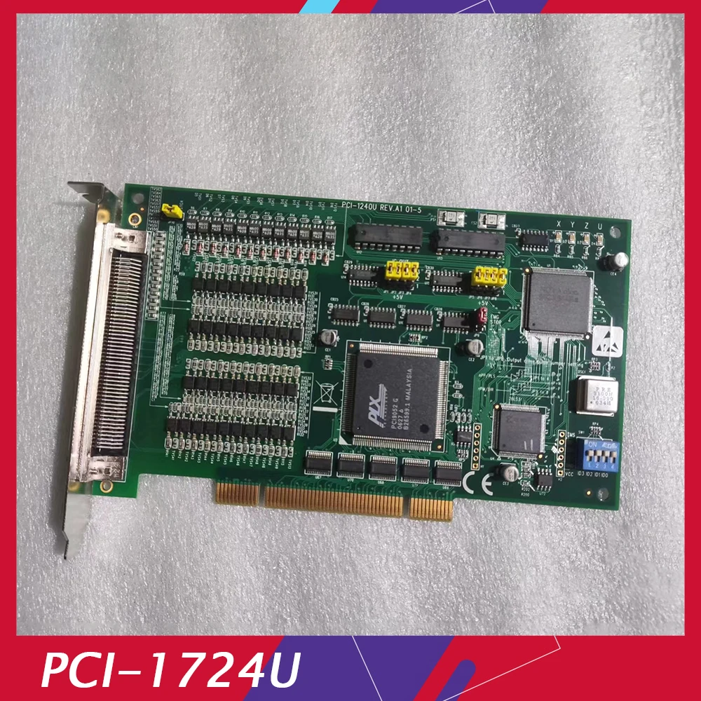 For Advantech 14 Bit 32-Channel Isolated Analog Output Card Data Capture Card PCI-1724U REV.A1