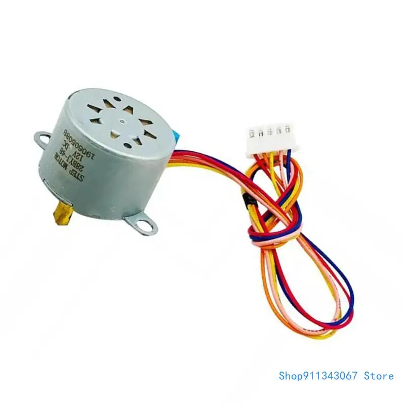 

5V 12V 5 Line Steppers Motor for Office Electronics and Robotics, 28mm Diameter with ULN2003 Driver Compatibility Drop shipping