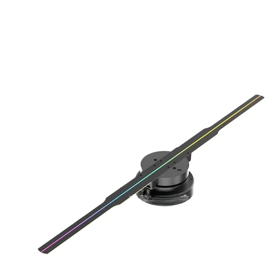 

Three-dimensional Rotating Suspended Aerial Imaging Fan Screen Wall Mounted Advertising Machine