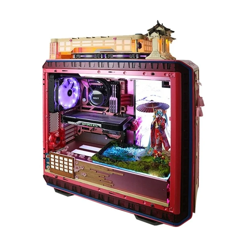 Japanese-style Sakura host i7 13700K/RTX 4080 water-cooled computer