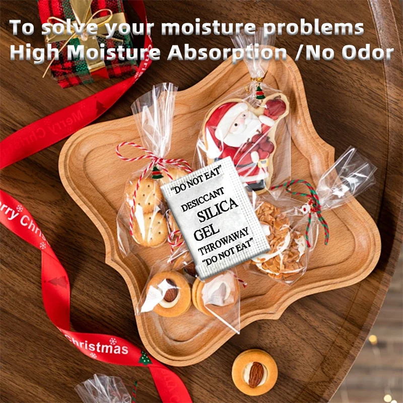 

3g Silica Gel Desiccant Non-Toxic For Kitchen Room Living Food Clothes Mechanical Equipmentmoisture Dehumidifier Absorber Bag