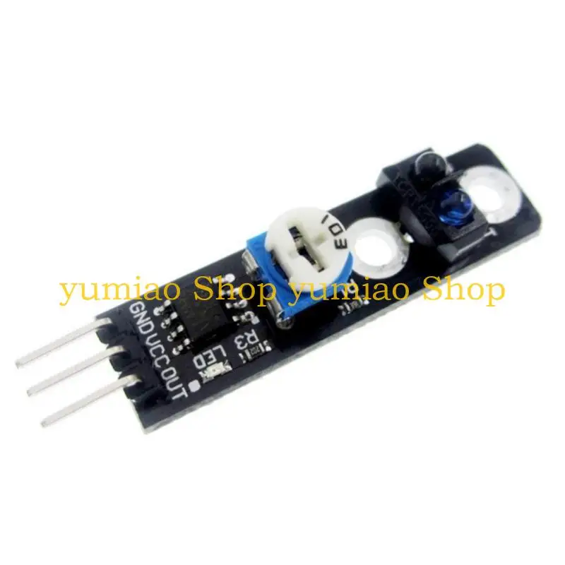 587B 10pcs KY033 Line Tracking Sensoring Module Based TCRT5000 Sencoring for Electronic Projects and Obstacle Detection