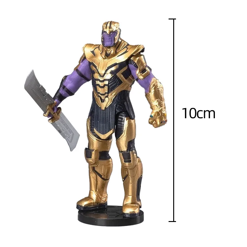 Wunder Rächer exquisite handgemachte Thanos Iron Man Kapitän Amerika Thor Krieg Maschine Hulk Spider Man Modell Spielzeug Weihnachts geschenk – Detail 14