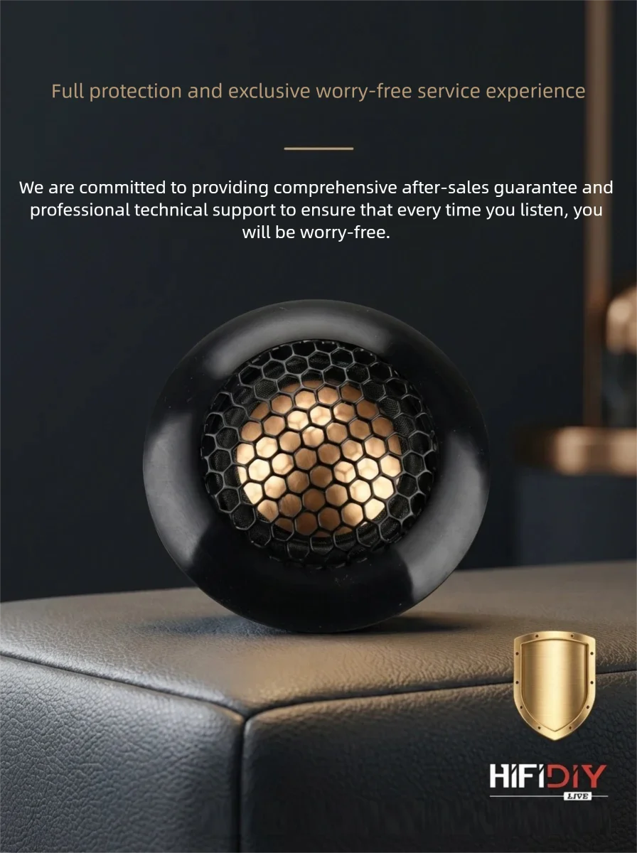 HIFIDIY C1-50 Audiosystem - Externe Hochfrequenz-Einheit 25-Kern Bienenwachs-Kupferdraht-Membran - High-End Hi-Fi Klangqualität – Detail 17