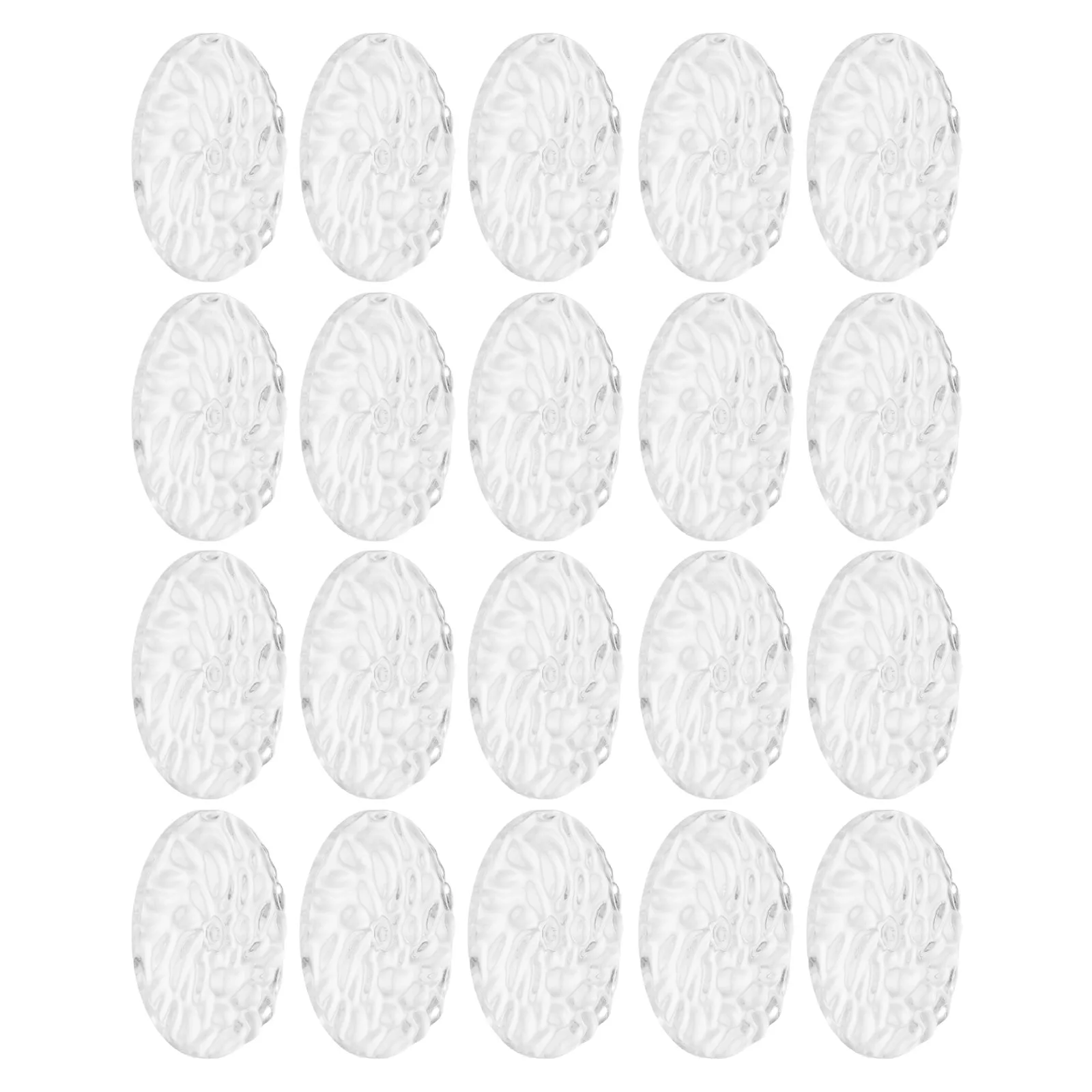 

20Pcs Water Ripple Effect Decorative Light Lens Soft Lighting Filter for LED Mood Lamp Cover Ambiance Diffuser Artistic