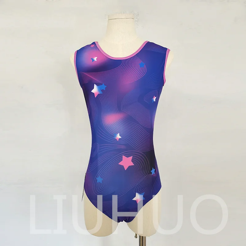 

Gymnastic Dress Bodybuilding Competition Dress Female Children Performing Professional Gymnastic Dress