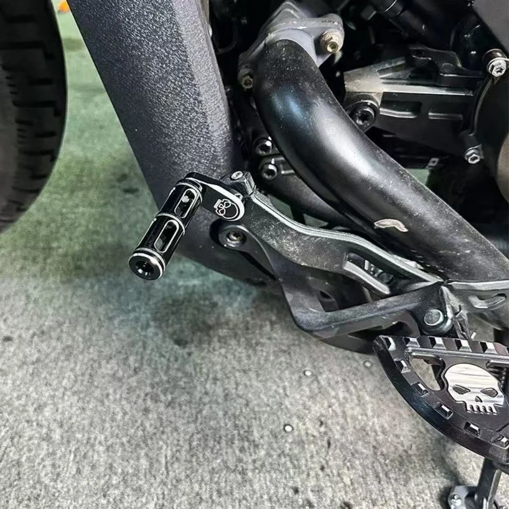 For Benda Darkflag 500/950/Chinchilla 450/500/ LFC 700/Napoleon 450, add-on accessories for a longer gearshift lever