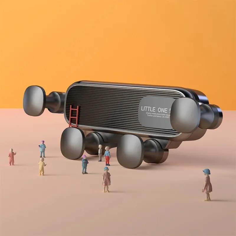 لمرسيدس بنز GLA X156 CLA C117 2016-2019 حامل هاتف الخليوي للسيارة شاشة كتيفة ثابتة قاعدة الجاذبية اكسسوارات السيارات الداخلية #3