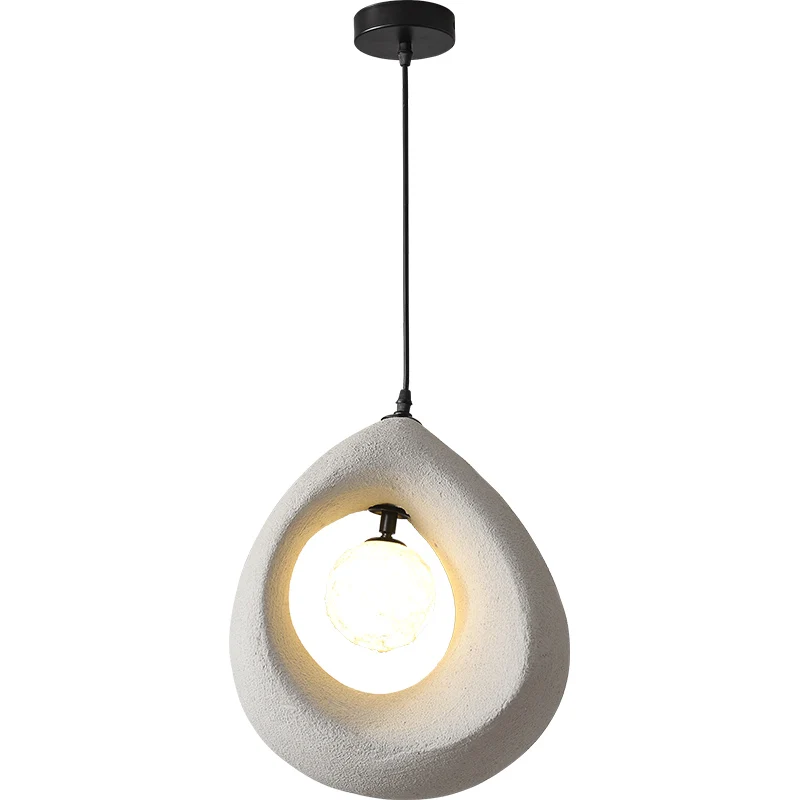 

Nordic Minimalist Wabi-sabi Pendant Lights Led E27 Modern Hanging Lamp Bedroom Home Decor Living/Dining Room Kitchen Island Cafe