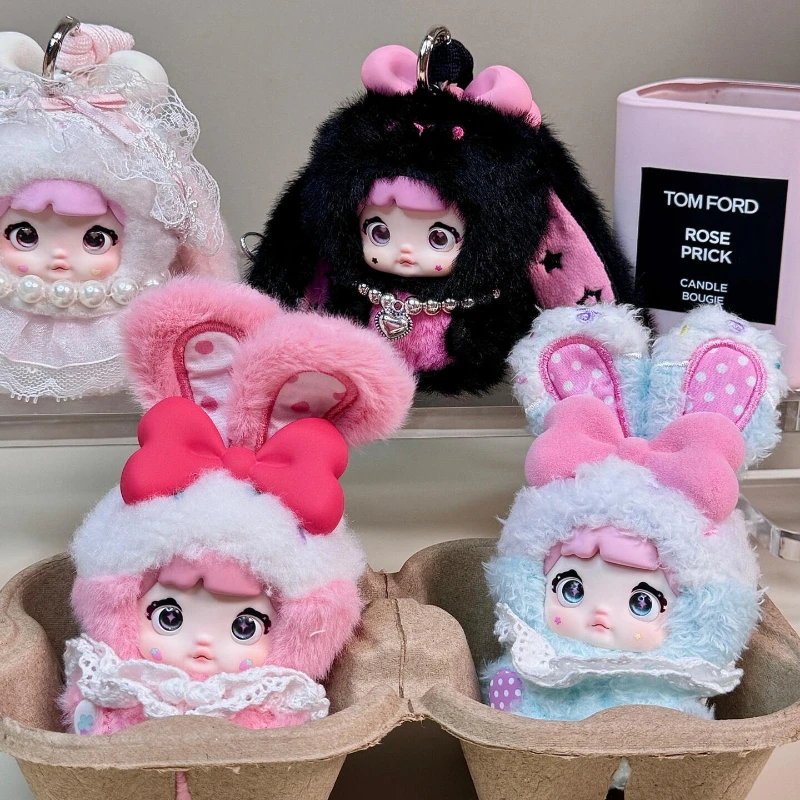 

Nommi V8 Mibao V2 Sweetheart Bunny Series Blind Box Nommi V8 Mystery Box Kawaii Vinyl Face Bag Pendant Girl Surprise Gift Toy