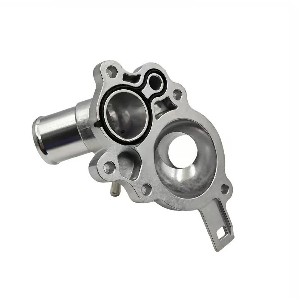 

Water Outlet Connector Thermostat Housing For Infiniti QX56 2011-2013 For QX80 2014-2016 Aluminum Alloy OE 11060-1LA0A Silver