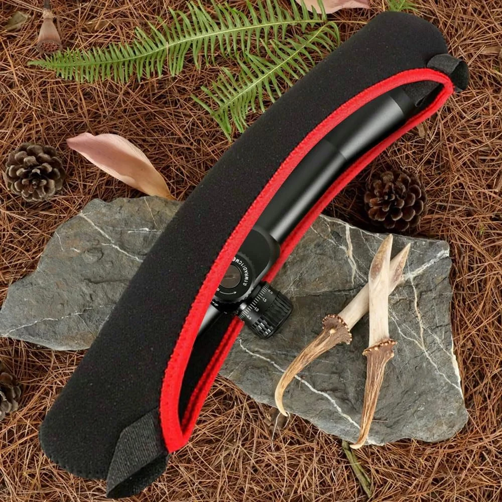Sniper Scope Covers Outdoor Hunting Dustproof Scope Protectors Camouflage Diving Fabric Tactical Supplies Hunting Accessories