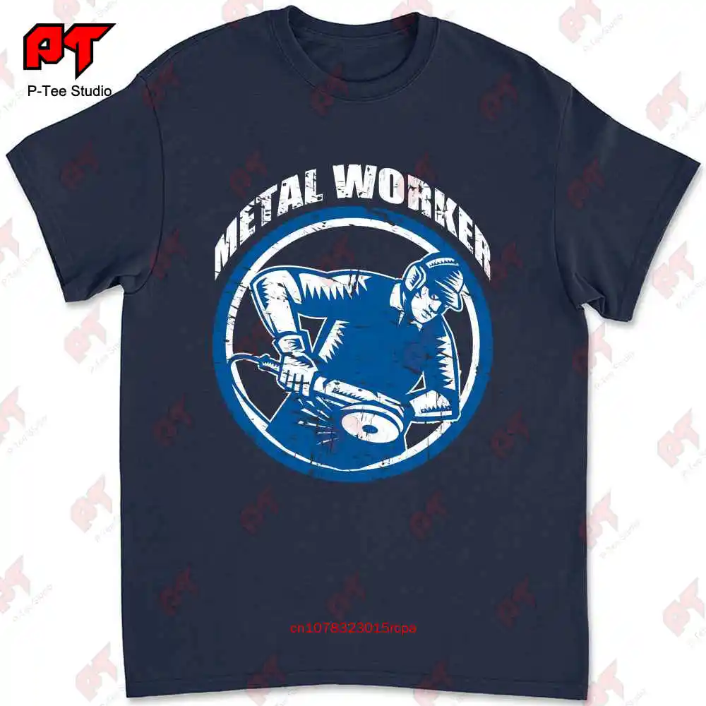 Metal Worker I Locksmith Metalworker Metal Builder T-shirt N5U3