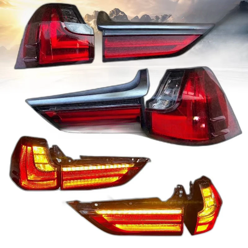 Hot Selling for  LX 570 Car Taillight Package Luxury SUV with Streamer Turns to 2017-2022 Best Price Genuine Auto Part
