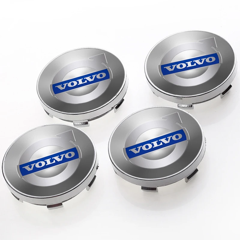 4PCS 56/60mm Wheel Center Cap Logo Hub Cover Badge Emblem For Volvo S60 V40 V50 V60 Xc60 Xc90 Fh Truck S40 Xc70 C30 S80 Xc40 S80