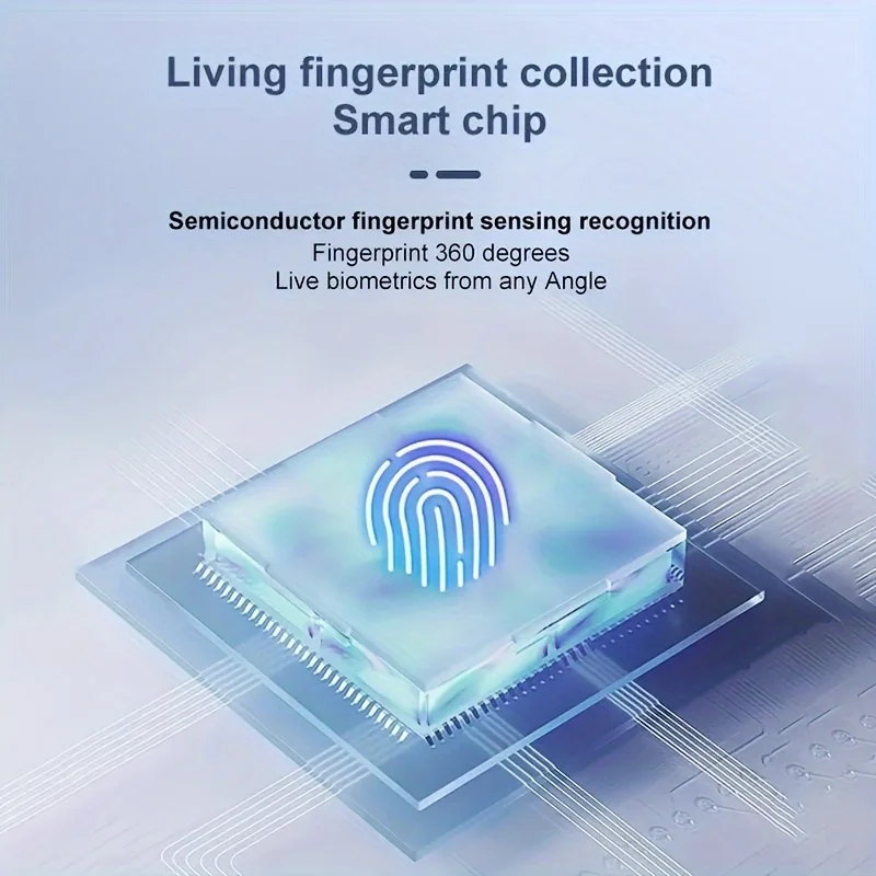 Smart Fingerprint Padlock for Luggage Security