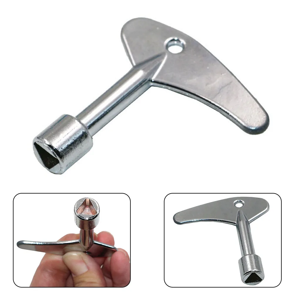 1X High Quality Internal Triangle Wrench Elevator Water Meter Valve  Key Multi-functional Internal Triangle Key Wrench Home Tool