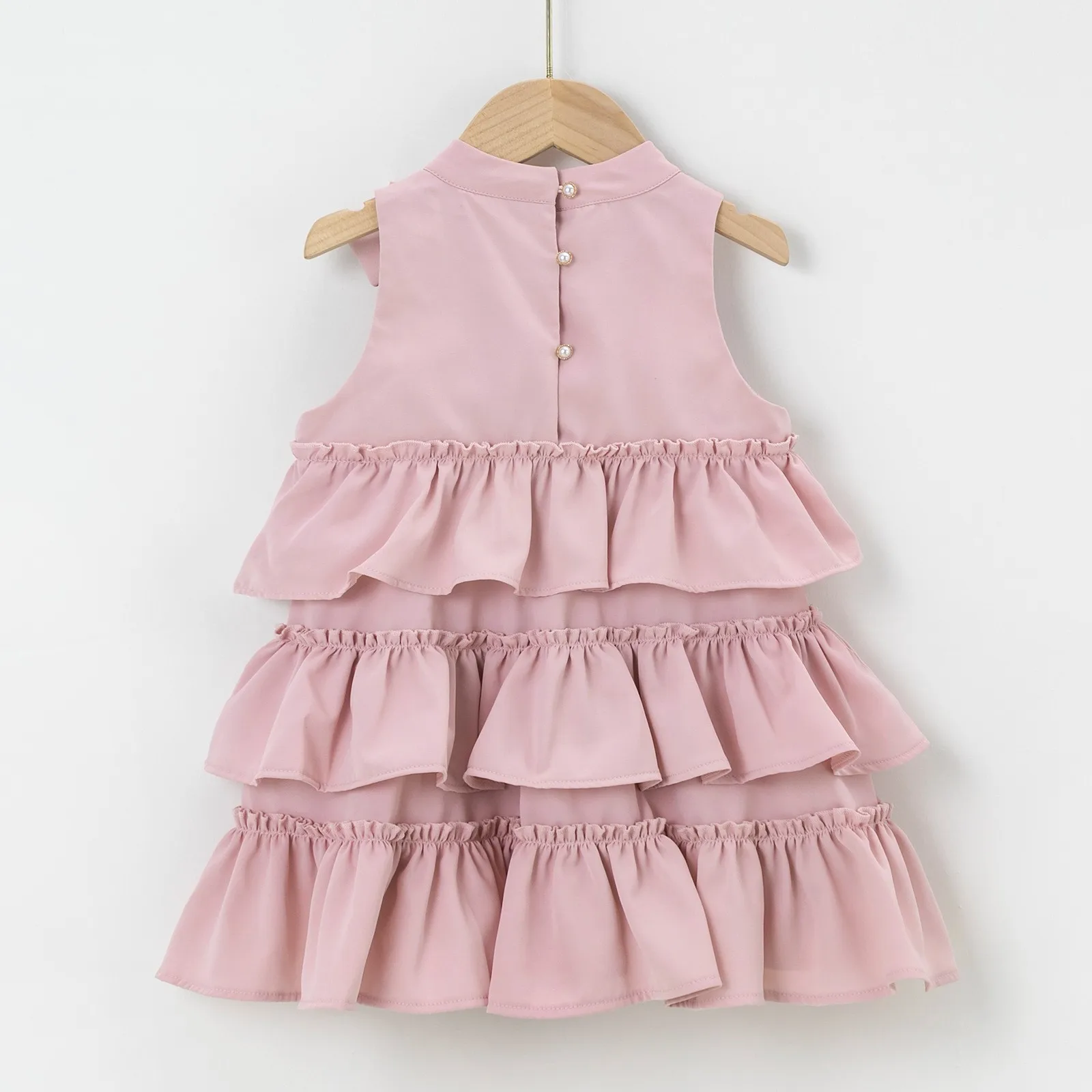 فستان HETISO للفتيات الصغيرات ملابس كاجوال بطبقات للأميرة للأطفال وحفلات أعياد الميلاد من عمر 1 إلى 4 سنوات