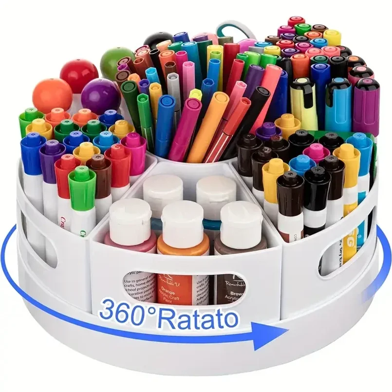 Rotating Desk Organizer 1