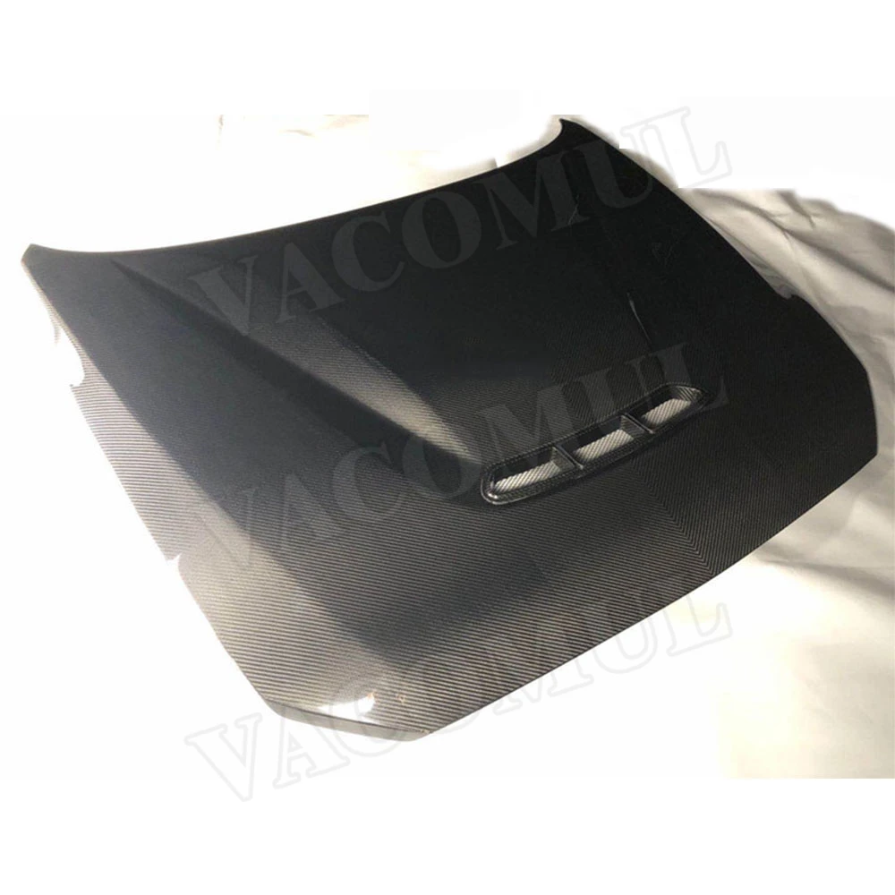 Dry Carbon Fiber Front Engine Hood Vent Cover for BMW 1 Series F20 2 Series F22 F87 M2 Car CS Style Bonnet Cap