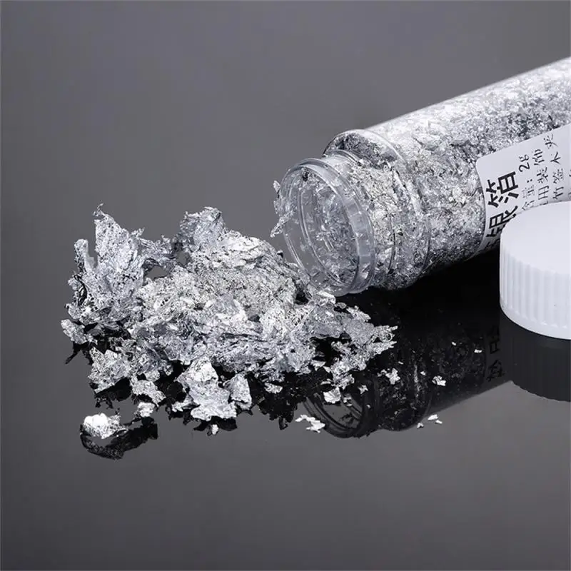 Decorazione della torta 1 pz 2g commestibile genuino 24K foglia d\'oro Schabin fiocchi per la festa di buon compleanno di nozze strumenti per la