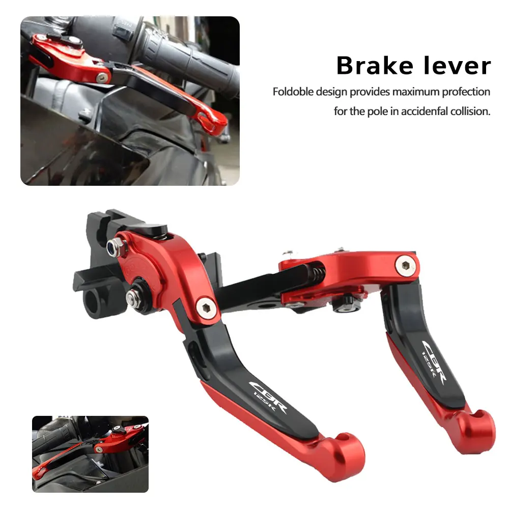 

Brake Clutch Lever Set For Honda CBR125R CBR 125 R 2004-2010 Motorcycle Accessories CNC Extendable Foldable Handle Levers