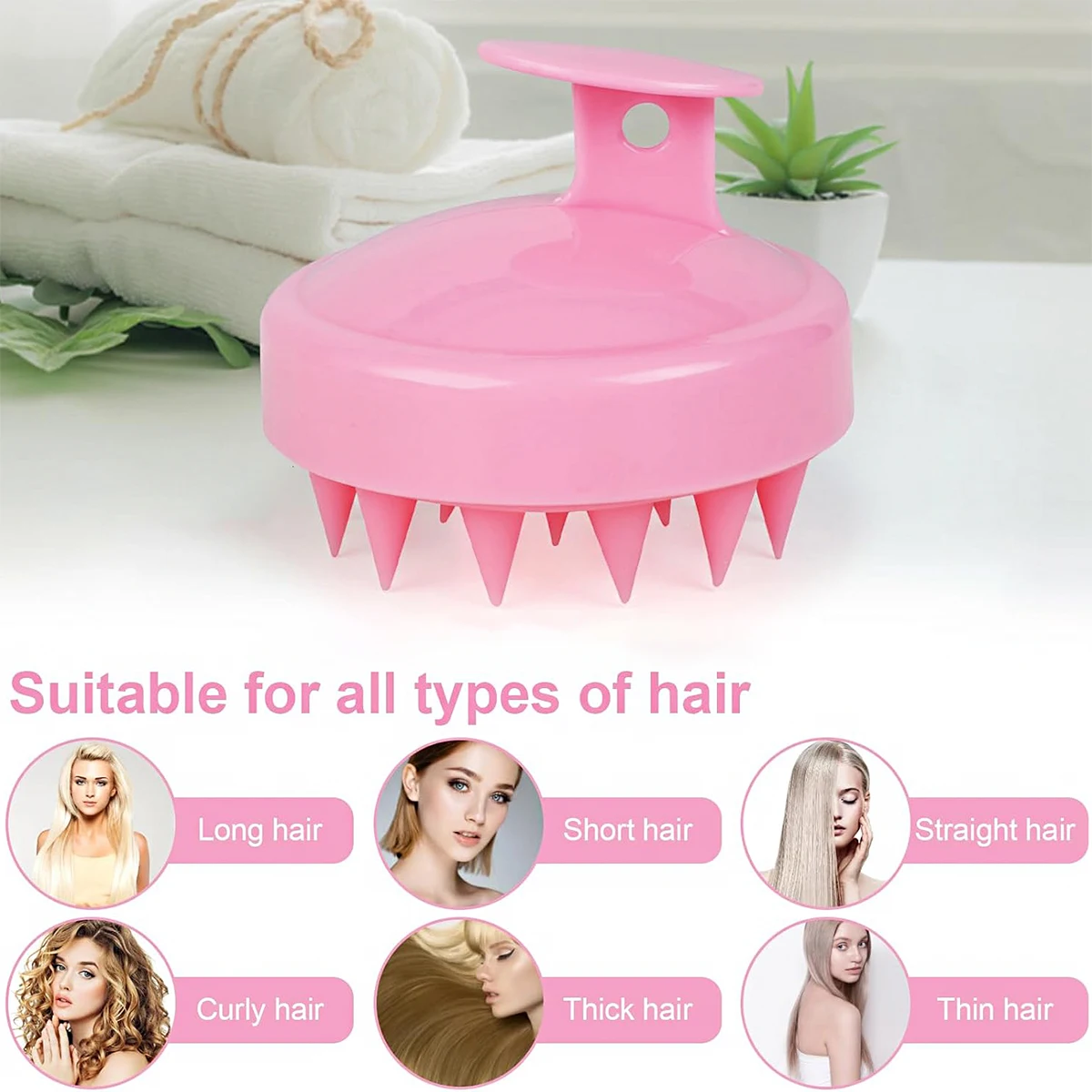 Set sisir rambut lengkap 10 buah, cocok untuk semua jenis rambut, cocok untuk penggunaan di rumah dan salon rambut Khusus untuk wig rambut asli