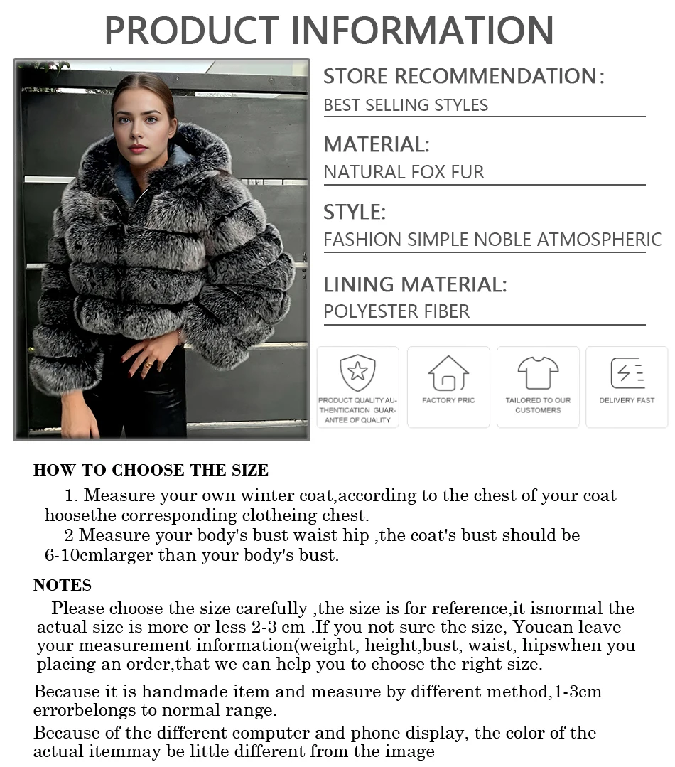 리얼 폭스 퍼 지퍼 라펠 볼레로 재킷 천연 실버 폭스 퍼 코트 후드 럭셔리 신상 여성 숏 퍼 코트