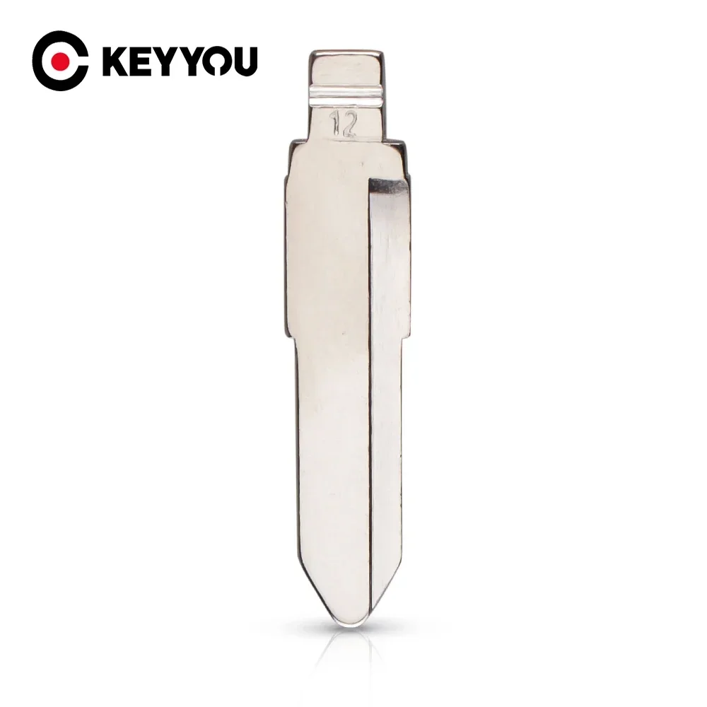 

KEYYOU 2 шт. №12 Заготовка ключа-заготовка для дистанционного управления автомобилем Suzuki/Isuzu