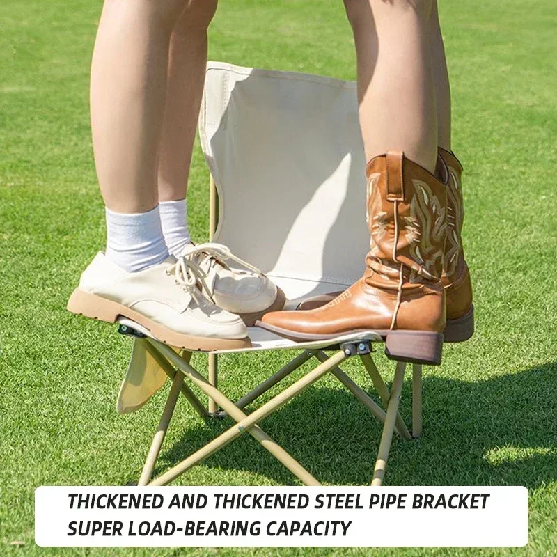 Compact Folding Chair - Portable Outdoor Stool for Camping Fishing & Art Lightweight & Durable