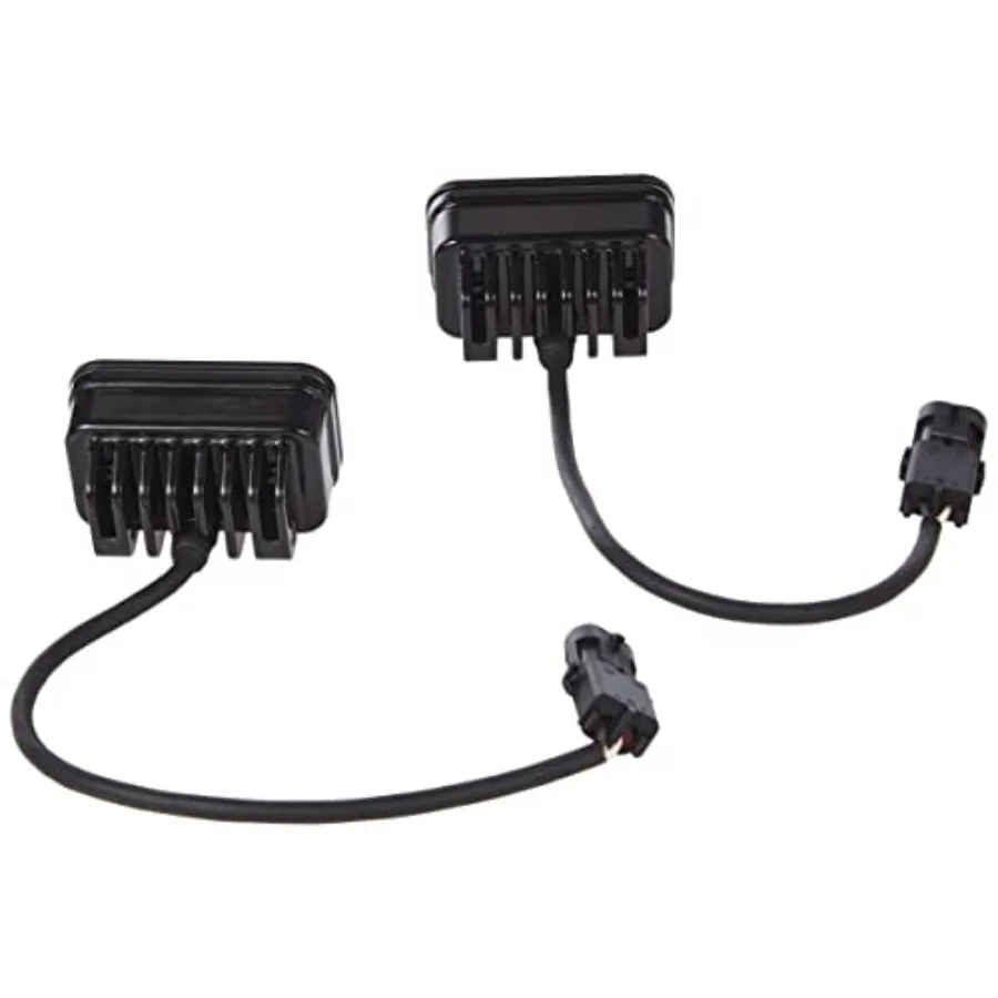 S2 Sport Black LED Light Pod Pair 2PCS LED مع حزام الأسلاك لتحسين الرؤية في القيادة على الطرق الوعرة وركوب الليل على نطاق واسع #2