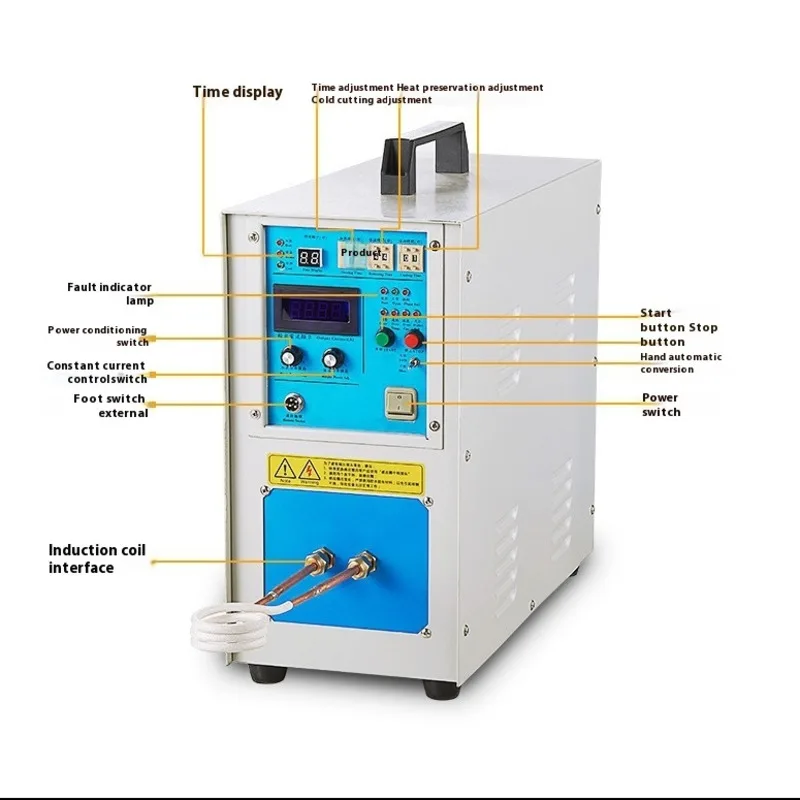 High Frequency Induction Heating Equipment Hardware Forging Heating High-frequency Machine Tools Welding Annealing And Quenching