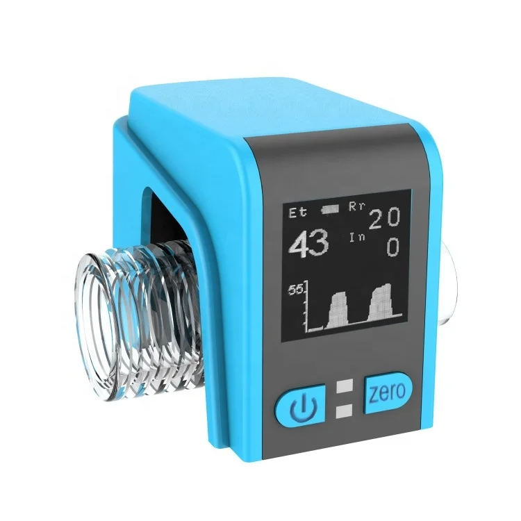 

Portable wireless End-tidal CO2 ETCO2 measuring of ETCO2 and Respiratory Rate