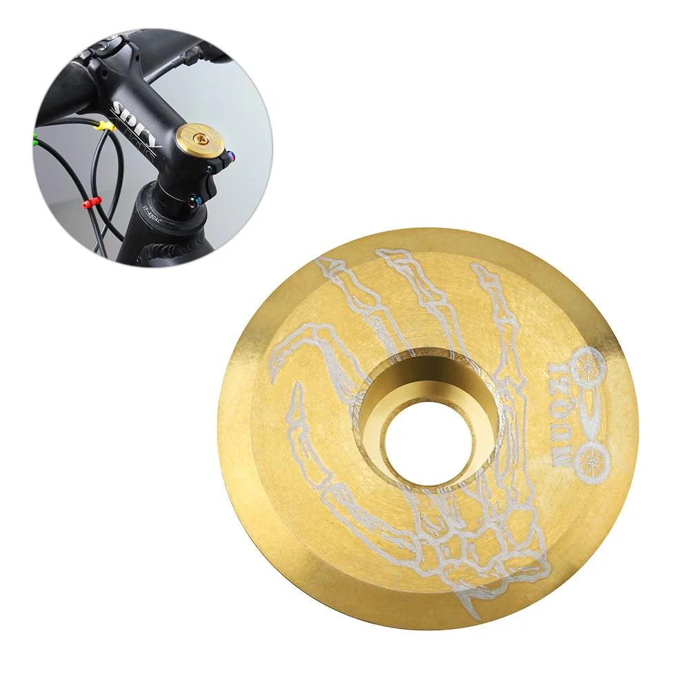 

Titanium Alloy Headset Cap 28.6Mm Bike Fork Expander Top Cover For Mountain Road Bicycle Claw Accessory