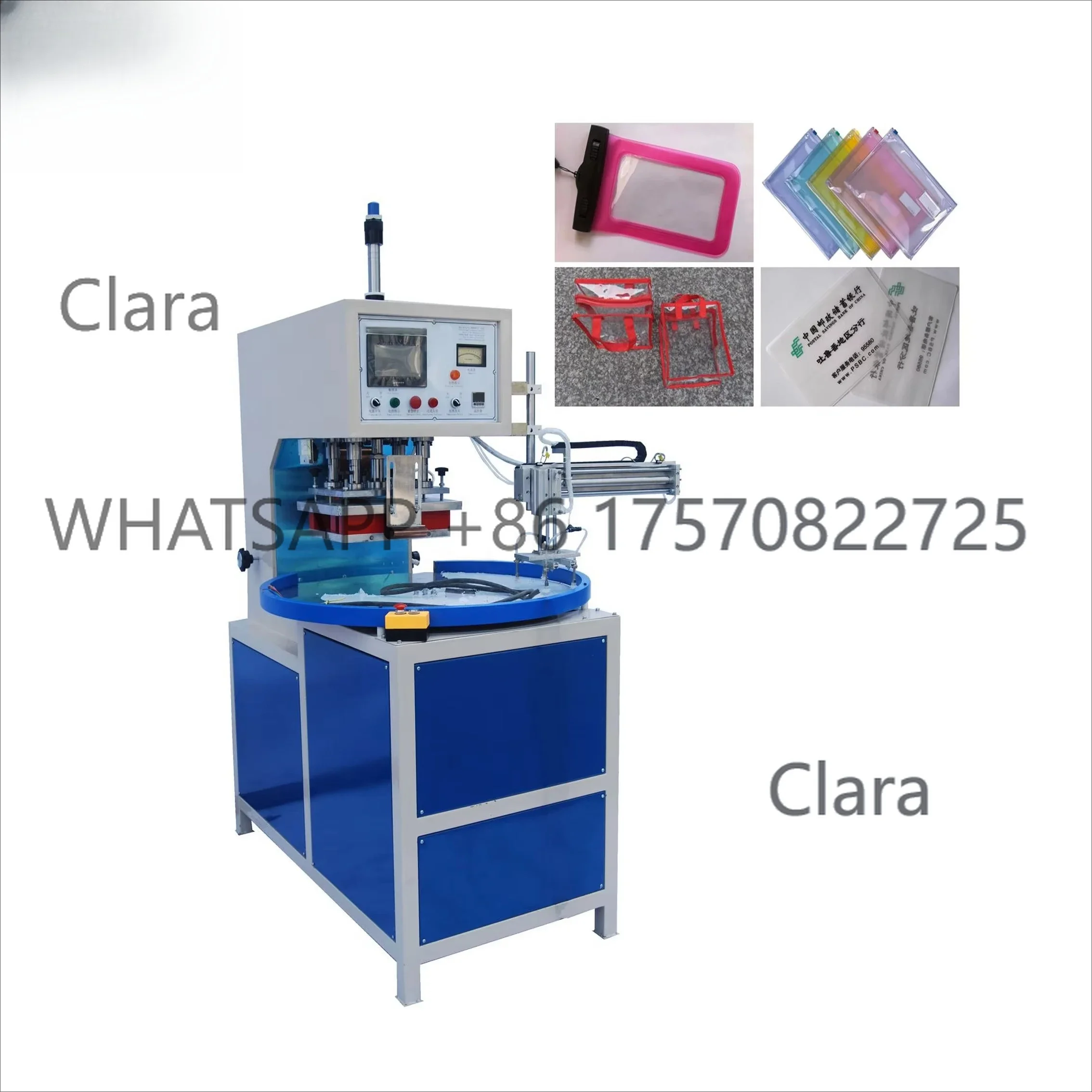 Push Plate Sliding    1 Station High Frequency Machine Welding Heating Cutting  PVC ABS High Frequency Machine