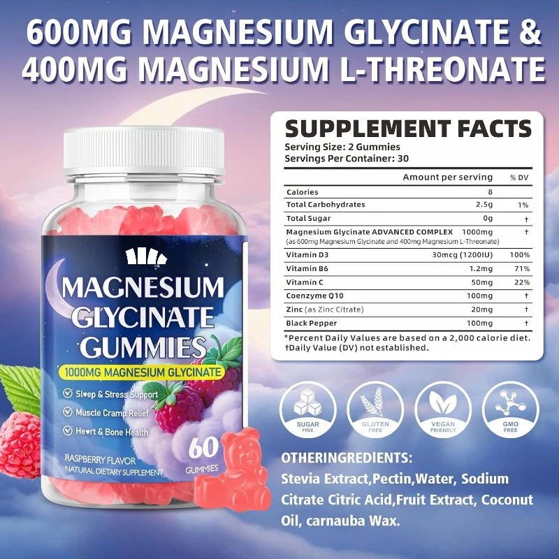 Glycine Magnesium Co-enzym Q10 - Magnesium Glycinate Capsule recensie en prijs