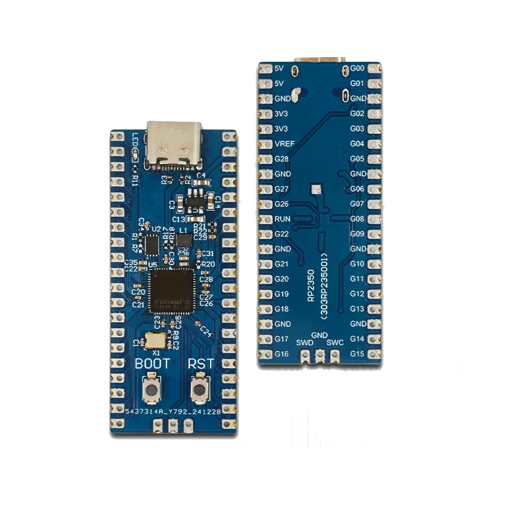 RP2350 development board microcontroller processor based on Pico 2 development board Type-C